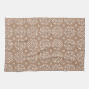 Nutmeg Mandala Handtuch