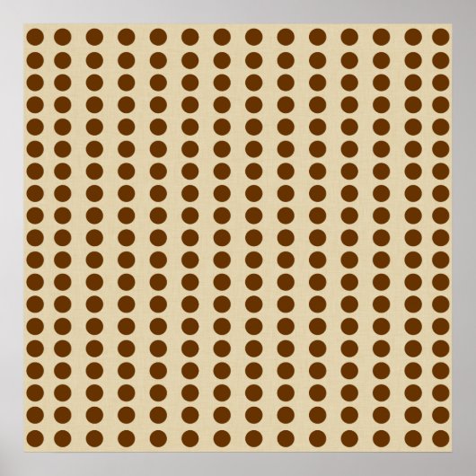 Nutmeg Spice Moods Dots Poster (Vorne)