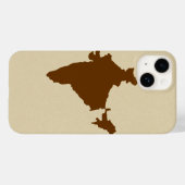 Nutmeg Spice Moods Indien Case-Mate iPhone Hülle (Rückseite (Horizontal))