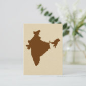 Nutmeg Spice Moods Indien Postkarte (Stehend Vorderseite)