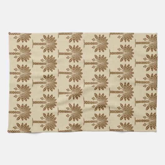 Nutmeg Spice Moods Palm Handtuch (Horizontal)