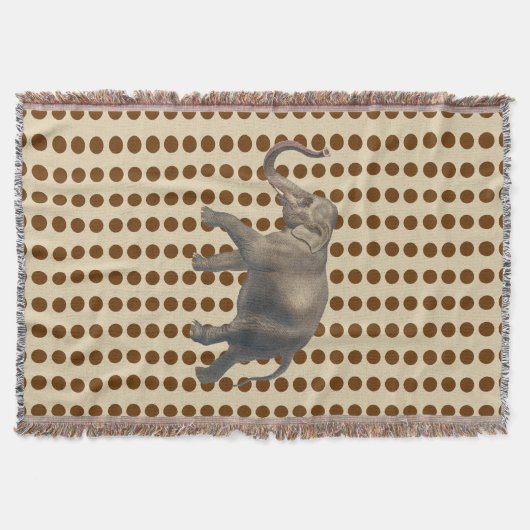 Nutmeg Spice Stimmungen Punkte mit Elefant Decke (Vorderseite)