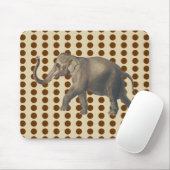 Nutmeg Spice Stimmungen Punkte mit Elefant Mousepad (Mit Mouse)