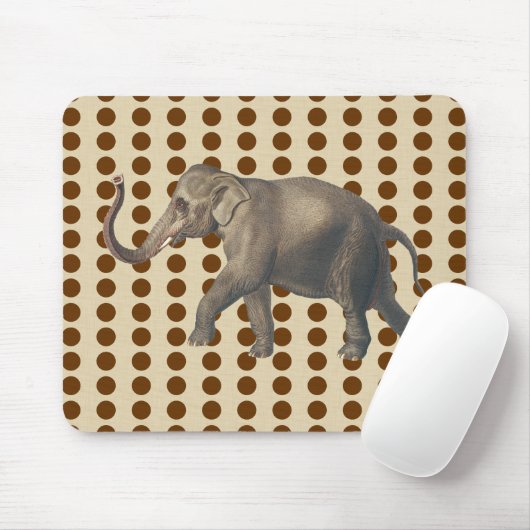 Nutmeg Spice Stimmungen Punkte mit Elefant Mousepad (Mit Mouse)