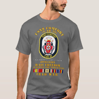 NUTNS Comfort Fight against Axis of Evil w Iraq SV T-Shirt