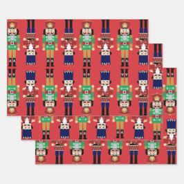 Nutracker Geschenkpapier Set