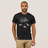 Nutria (dunkler) T - Shirt (Vorne ganz)