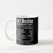 Nutrion Facts Fart Machine Dad Jokes Funny Farting Kaffeetasse (Links)