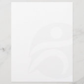 Nutrition Wellness Fitness Coach Logo Briefkopf (Rückseite)