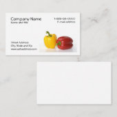Nutritionist Business Card Visitenkarte (Vorne/Hinten)