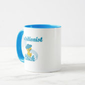 Nutritionist Chick #3 Tasse (Vorderseite Links)