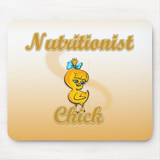 Nutritionist Chick Mousepad (Vorne)