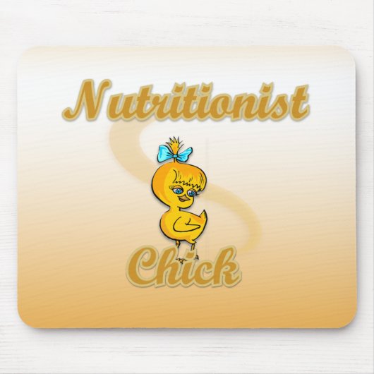 Nutritionist Chick Mousepad (Vorne)
