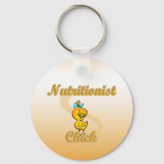 Nutritionist Chick Schlüsselanhänger (Vorderseite)