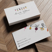 Nutritionist Persönlicher Koch Minimalistische Coo Visitenkarte