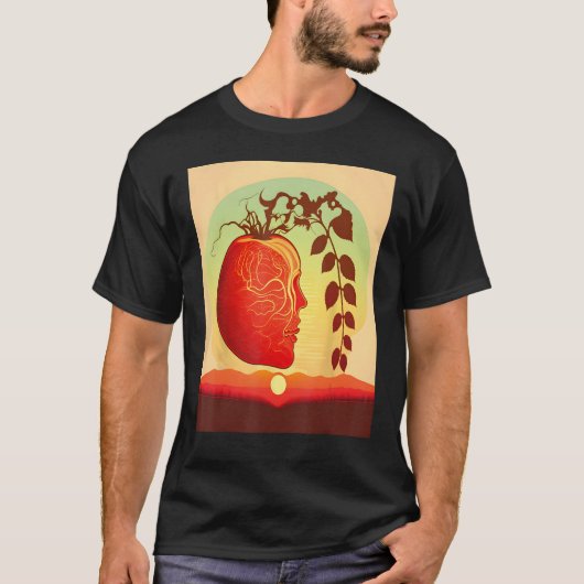Nutritionist Tomato Frucht Gemüsepflanzendiätin un T-Shirt (Vorderseite)