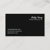 🥕 Nutritionist Visitenkarte (Rückseite)