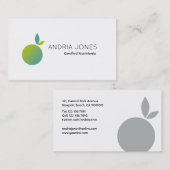 Nutritionist - Visitenkarten Visitenkarte (Vorne/Hinten)