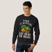 NUTRITIONISTISCHE DIETIKANISCHE NATÜRLICHE LEBENSM SWEATSHIRT (Vorne ganz)