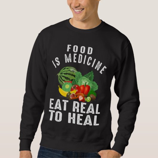 NUTRITIONISTISCHE DIETIKANISCHE NATÜRLICHE LEBENSM SWEATSHIRT (Vorderseite)
