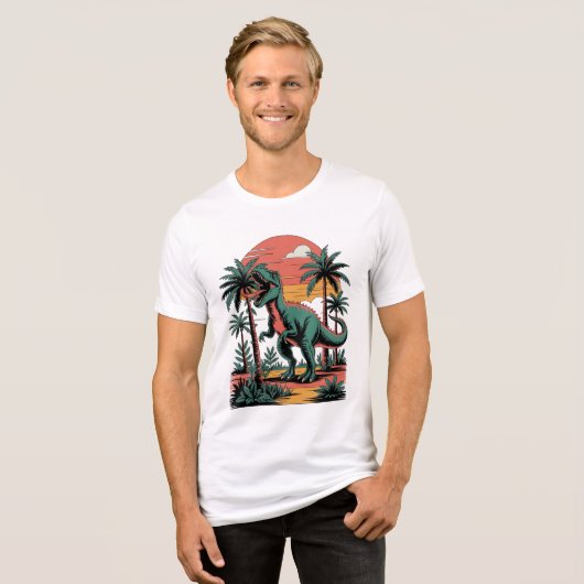 Nutritious Tree! Tri-Blend Shirt (Vorderseite voll)