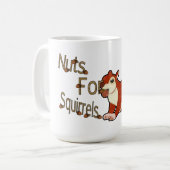 Nuts4Squirrels Kaffeetasse (Vorderseite Links)