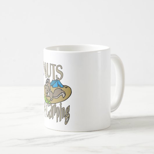 Nuts 4 Camping Kaffeetasse (VorderseiteRechts)