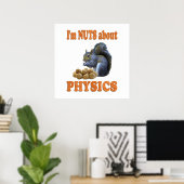 Nuts About Physics Poster (Heimbüro)