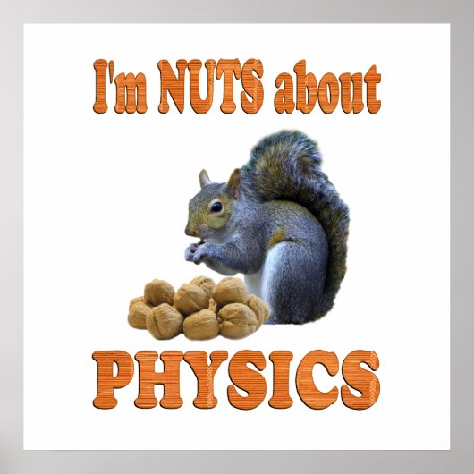 Nuts About Physics Poster (Vorne)