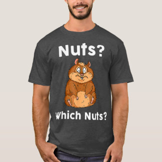 Nuts, die Hamster töten, die Lover-Geschenk halten T-Shirt