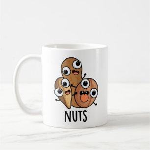 Nuts Funny Nutty Food Puff Kaffeetasse