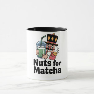 Nuts für Matcha Weihnachtsnachtscreme Matcha Drink Tasse