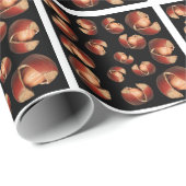 Nuts-Muster Geschenkpapier (Rolleneckpunkt)