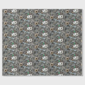 Nuts, Nägel, Bolzen, Hardware in Schubladen Geschenkpapier (Flach)