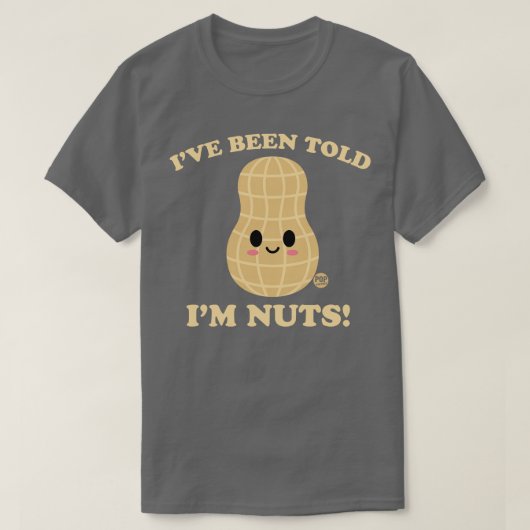 NUTS PEANUT T-Shirt (Design vorne)