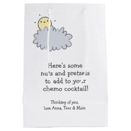 Nuts & Pretzels Chemo Cocktail - Funny Chemo Care Mittlere Geschenktüte