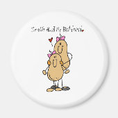 Nuts über Best Friend 2 Magnet (Vorne)