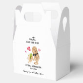 Nuts über einander | Hochzeitstiefel für Leckerei Geschenkschachtel (Geöffnet)