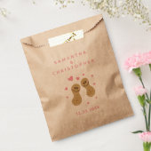 Nuts über einander Niedliche rosa Hochzeit Geschenktütchen (Versiegelt)