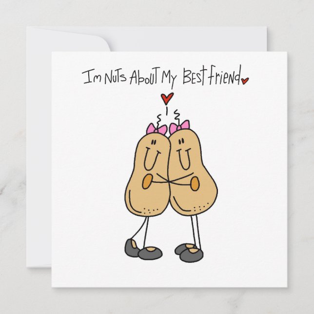 NUTS über meine besten T - Shirt und Geschenke (Vorderseite)