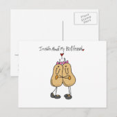 NUTS über meine besten T - Shirt und Geschenke Postkarte (Vorne/Hinten)