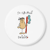 Nuts über Zahnmedizin Magnet (Vorne)