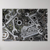 Nuts und Bolzen Poster (Vorne)