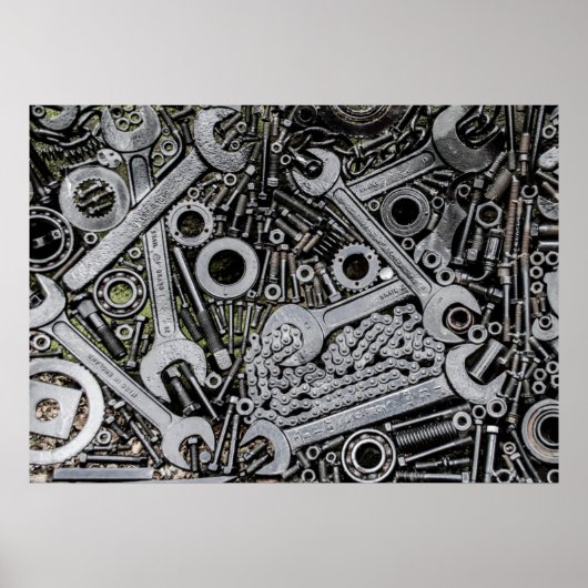 Nuts und Bolzen Poster (Vorne)