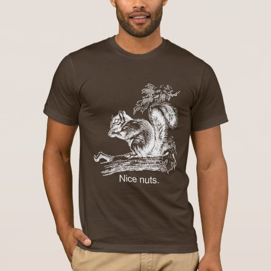 NUTS - WEISS -.pnng T-Shirt (Vorderseite)