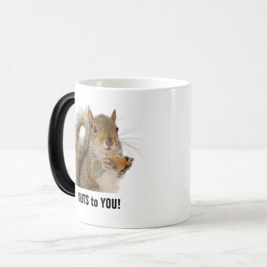 NUTS ZU DIR! Tasse (Vorderseite Links)
