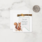 NUTS zu Ihren Referenzen Mitteilungskarte (Vorderseite/Rückseite Beispiel)