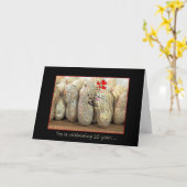 Nuts zum 10. Jubiläum Karte (Gelbe Blume)