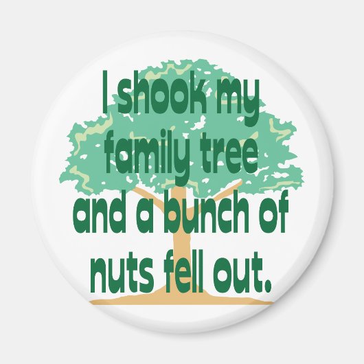 Nutte Family Magnet (Vorne)