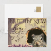 Nuttin' New Squirrel Vintage-Style Postkarten (Vorne/Hinten)